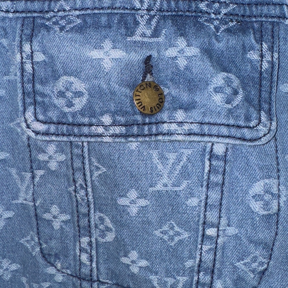 Louis Vuitton Supreme Jean Jacket - Picture 5 of 5